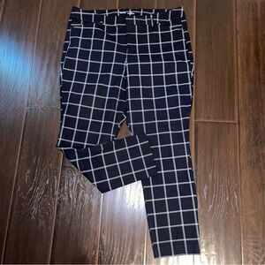 Old Navy Pixie high-rise window pane pants women’s plus size 16
